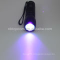 Lanterna UV LED de alta potência 3W